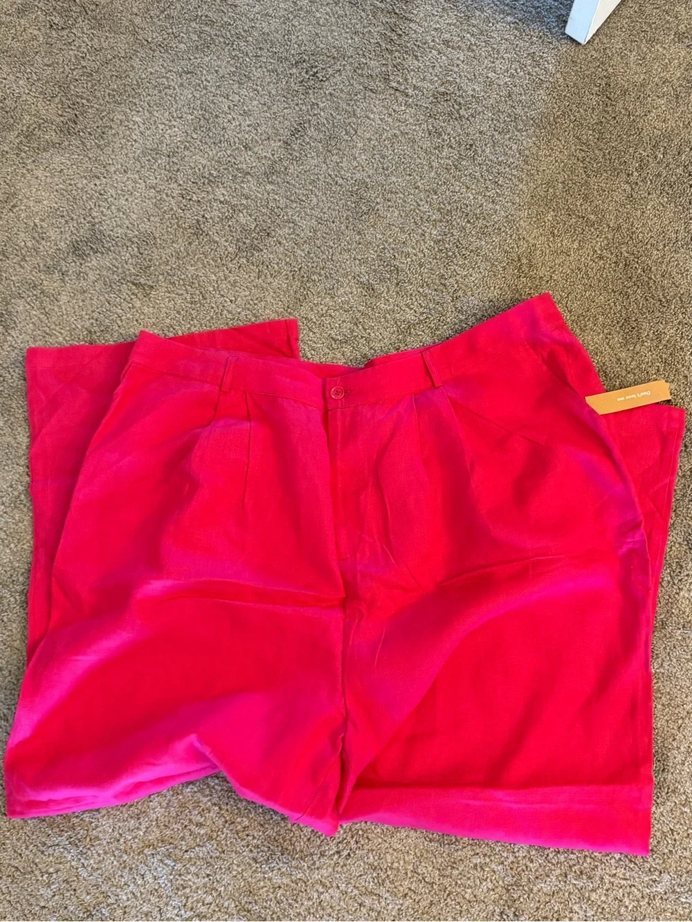 Reformation Vesta linen trouser pants