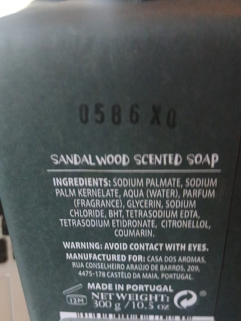 casa dos aromas sandalwood soap