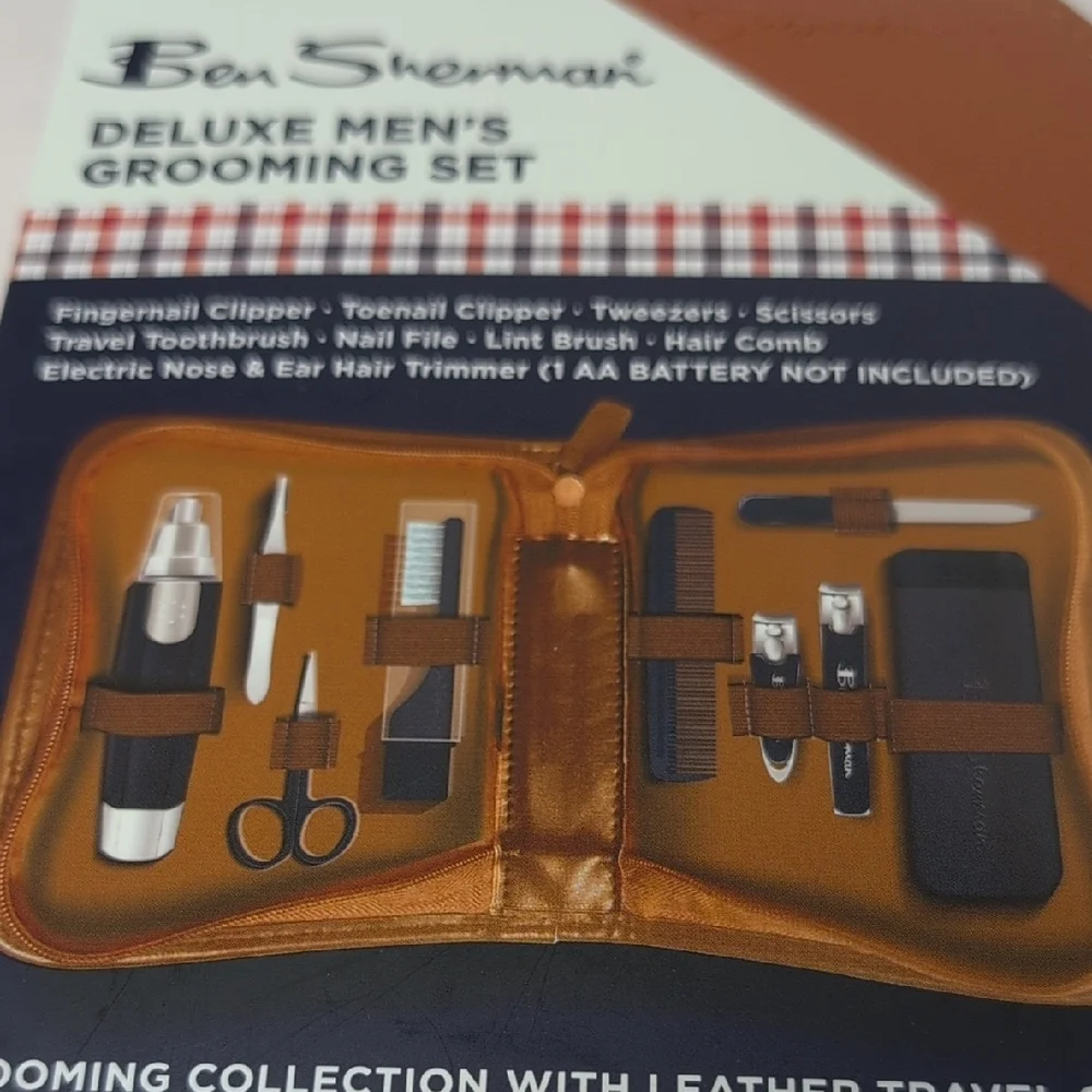 Ben Sherman Deluxe Men's Grooming Set