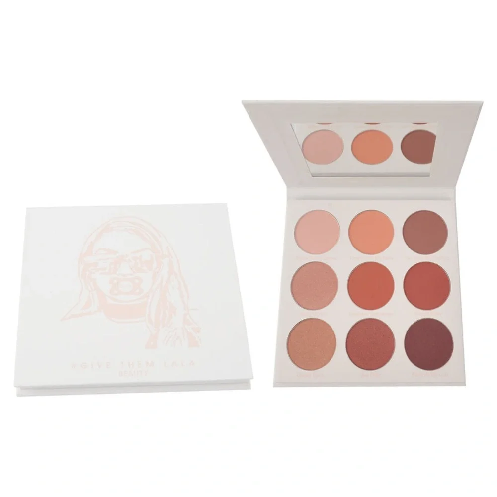 GIVE THEM LALA BEAUTY The Baby Eyeshadow Palette • Pink Brown Nude - NEW IN BOX