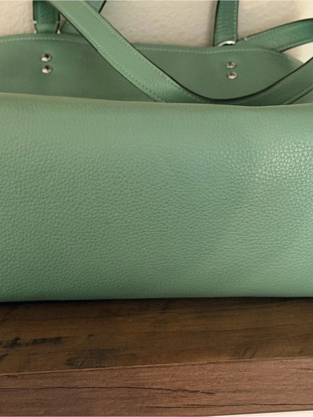 Coach Dempsey medium Leather Tote Bag — Sage Green