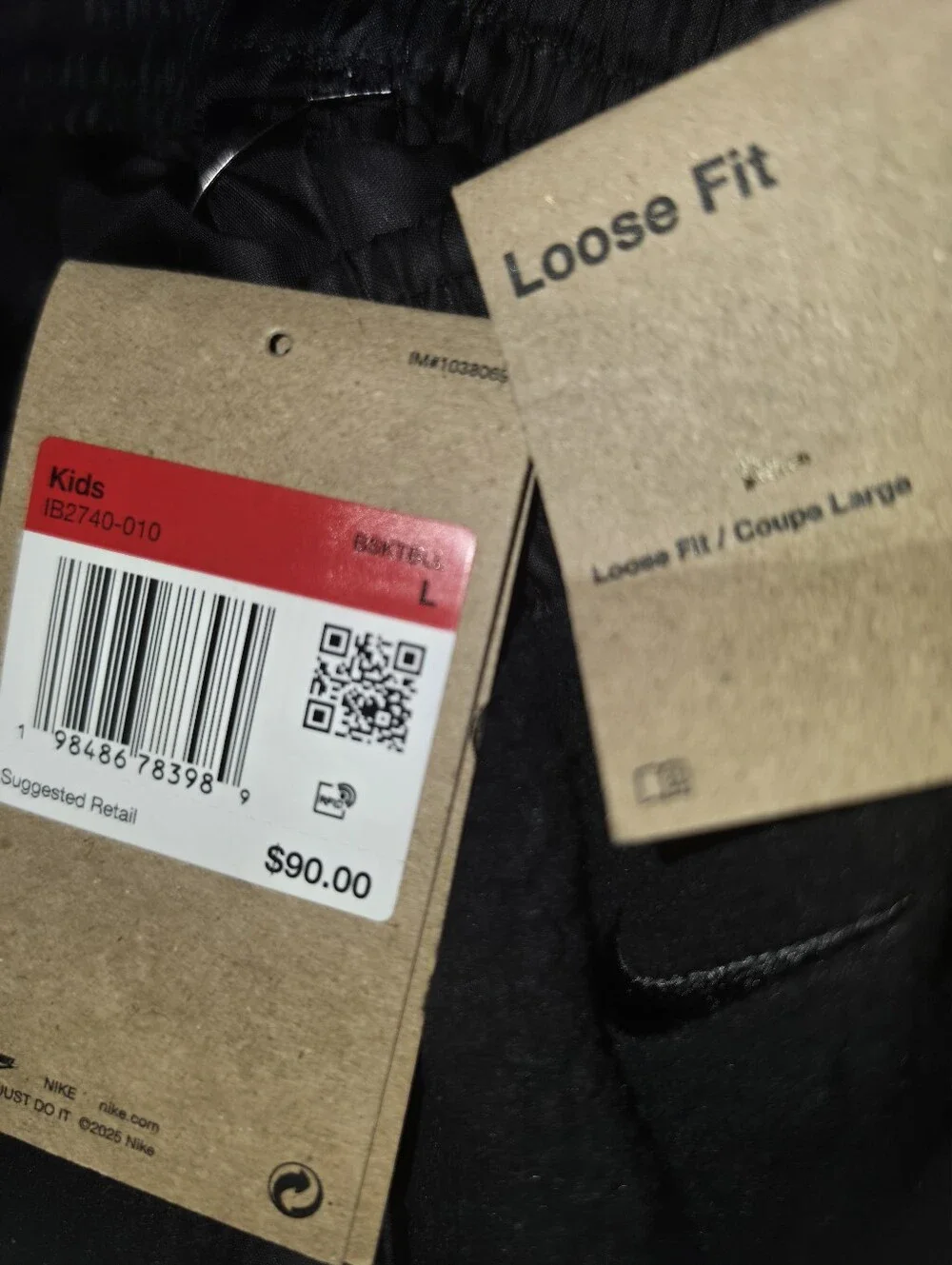 Nike Kobe Winterized Basketball Pants ~ Black IB2740-010 | Big Kids: L