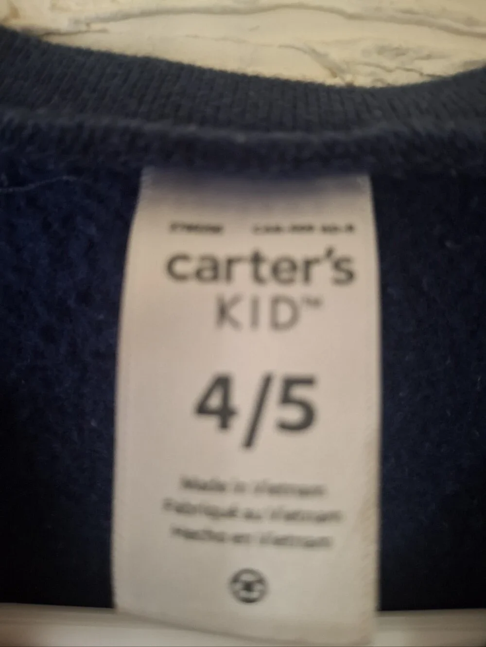Carters girls size