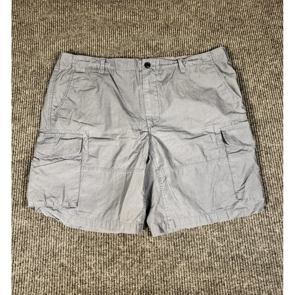 Polo Ralph Lauren Utility Cargo Shorts Mens Size 44 Grey Baggy Classic Fit 10