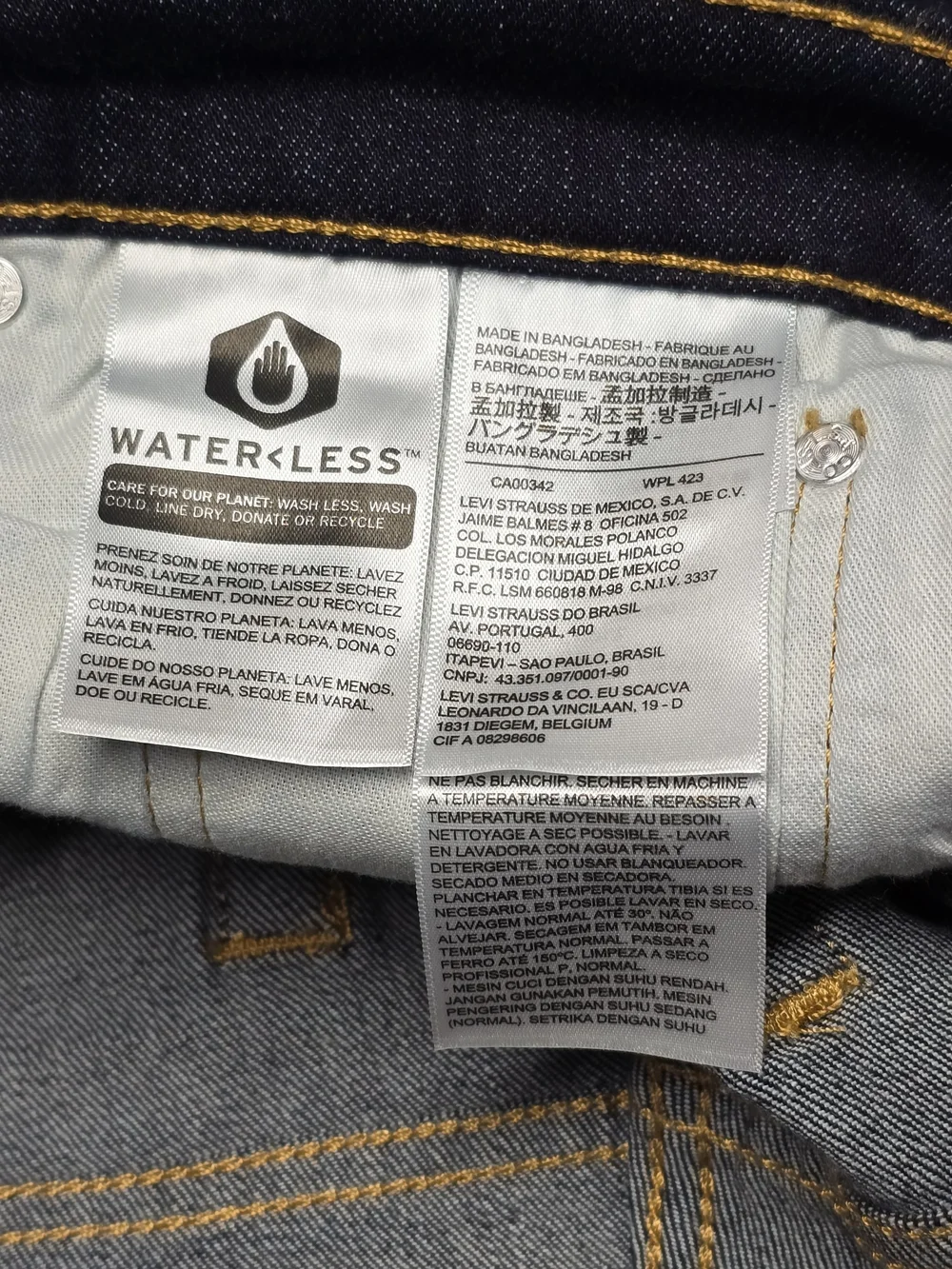 Levis slim skinny