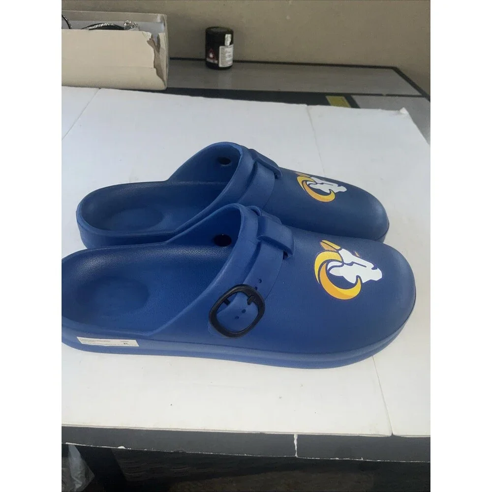 Foco Clogs Blue Rams. Size 11/12 Men’s 13/14 Women