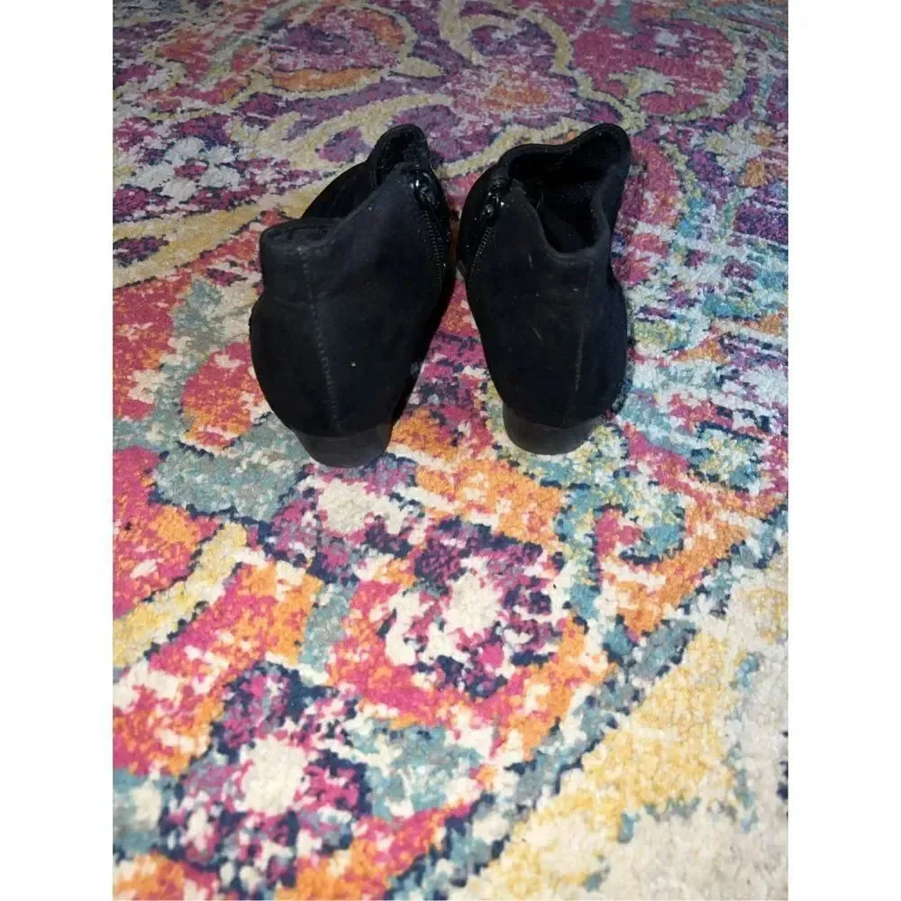 Little Girls Black Boutique Boots