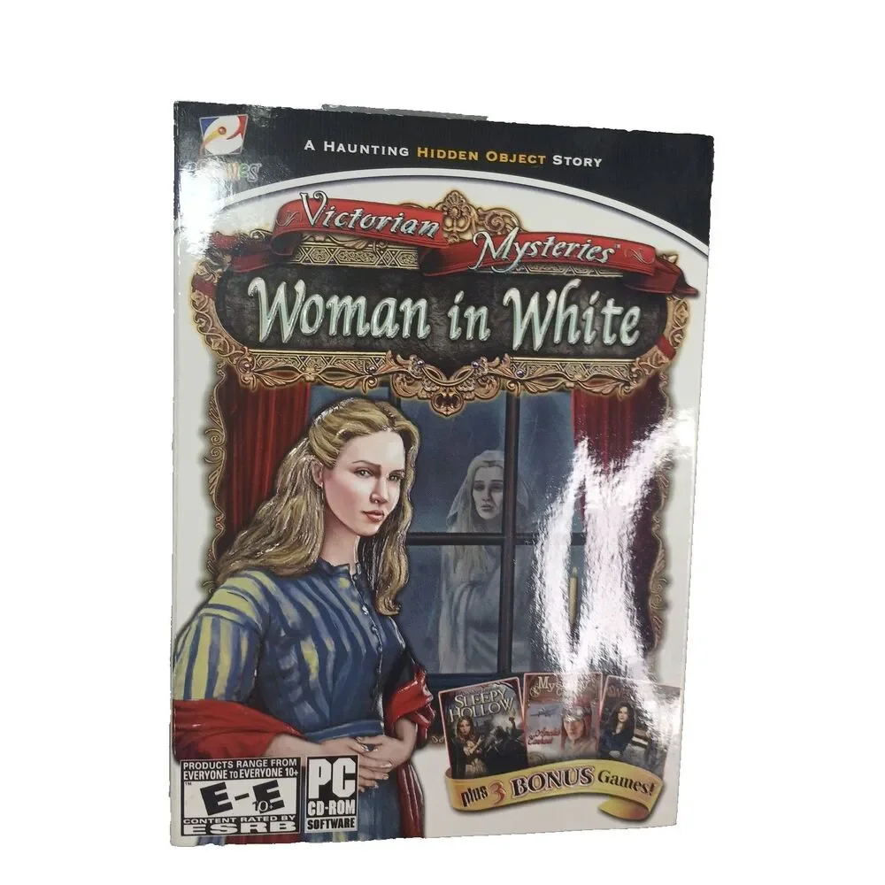 Victorian Mysteries: Woman in White PC Game Hidden Object Mystery E Games E