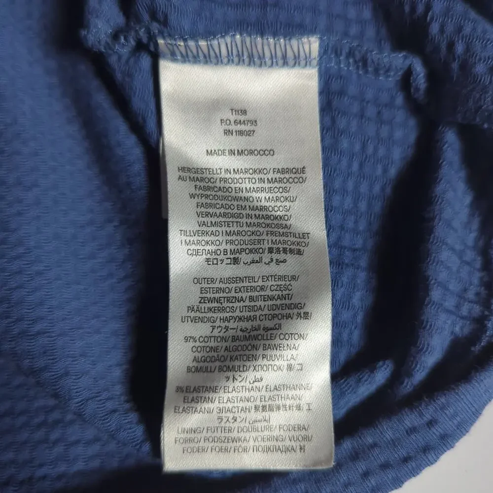 Boden blue textured