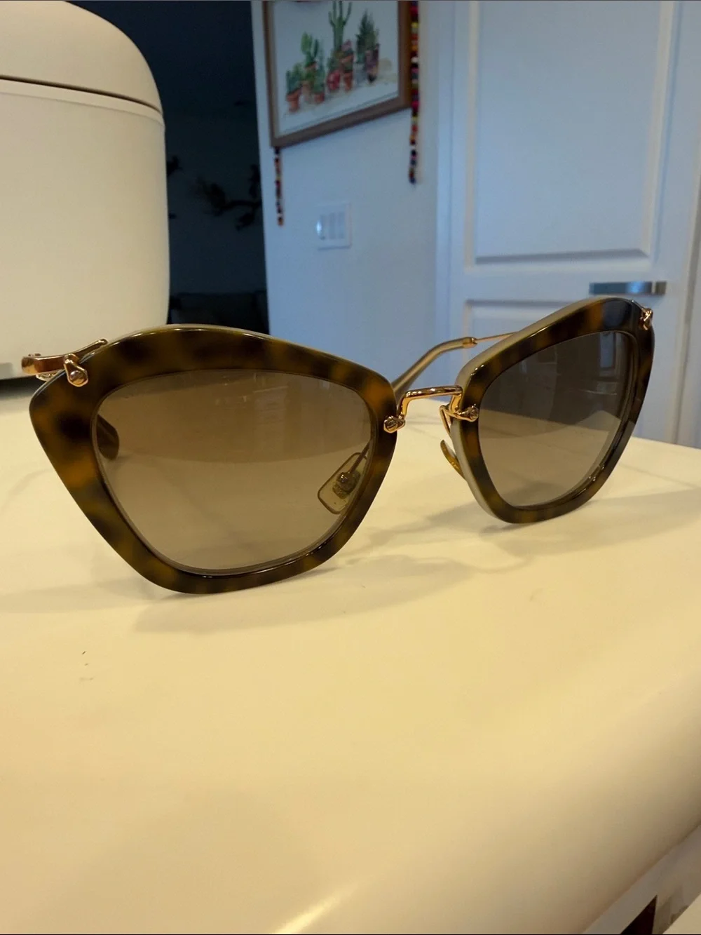 Miu Miu stylish tortoiseshell