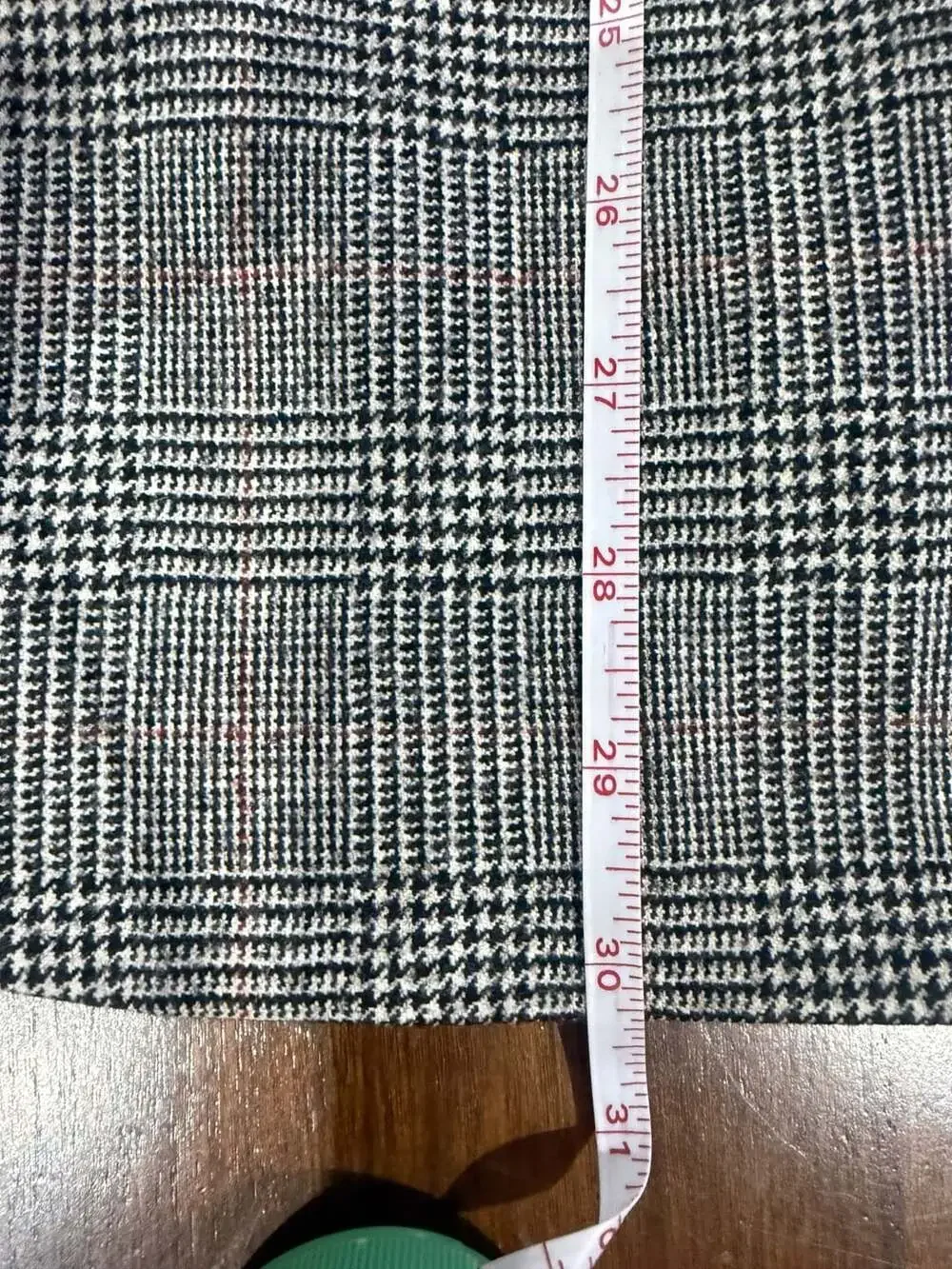Brooks Brothers Loro Piana Wool Blazer Men’s 41R Gray Glen Plaid Vintage