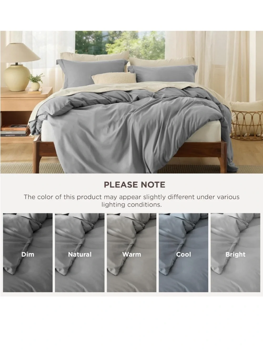 Bedsure wrinkled vintage