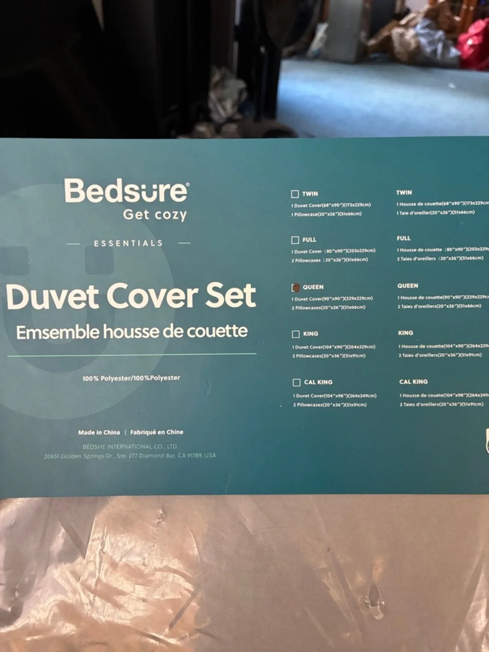 Bedsure wrinkled vintage