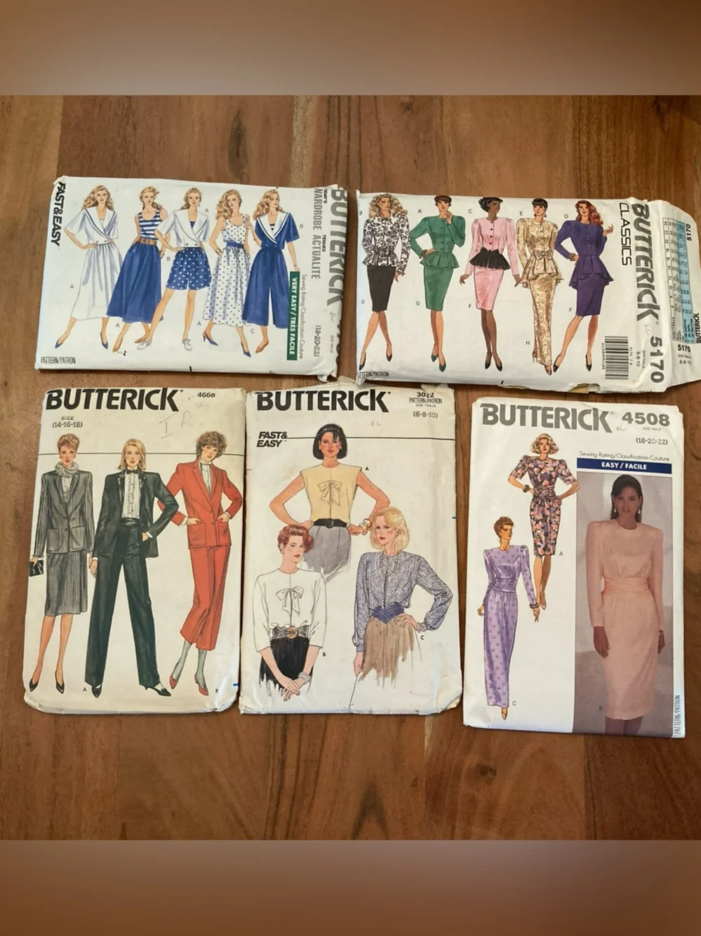 One McCall's pattern #2937 has been cut but in good order.