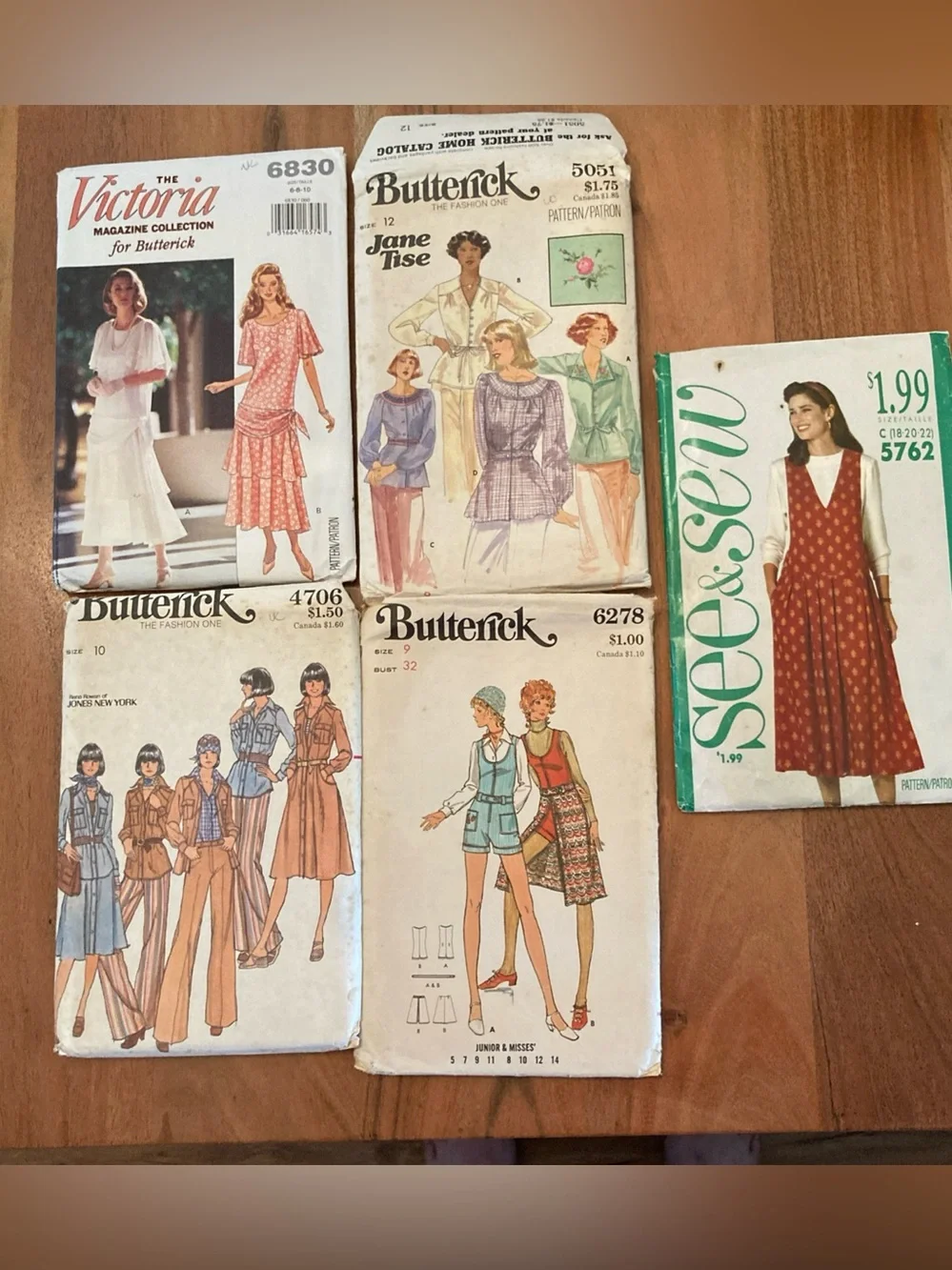 One McCall's pattern #2937 has been cut but in good order.