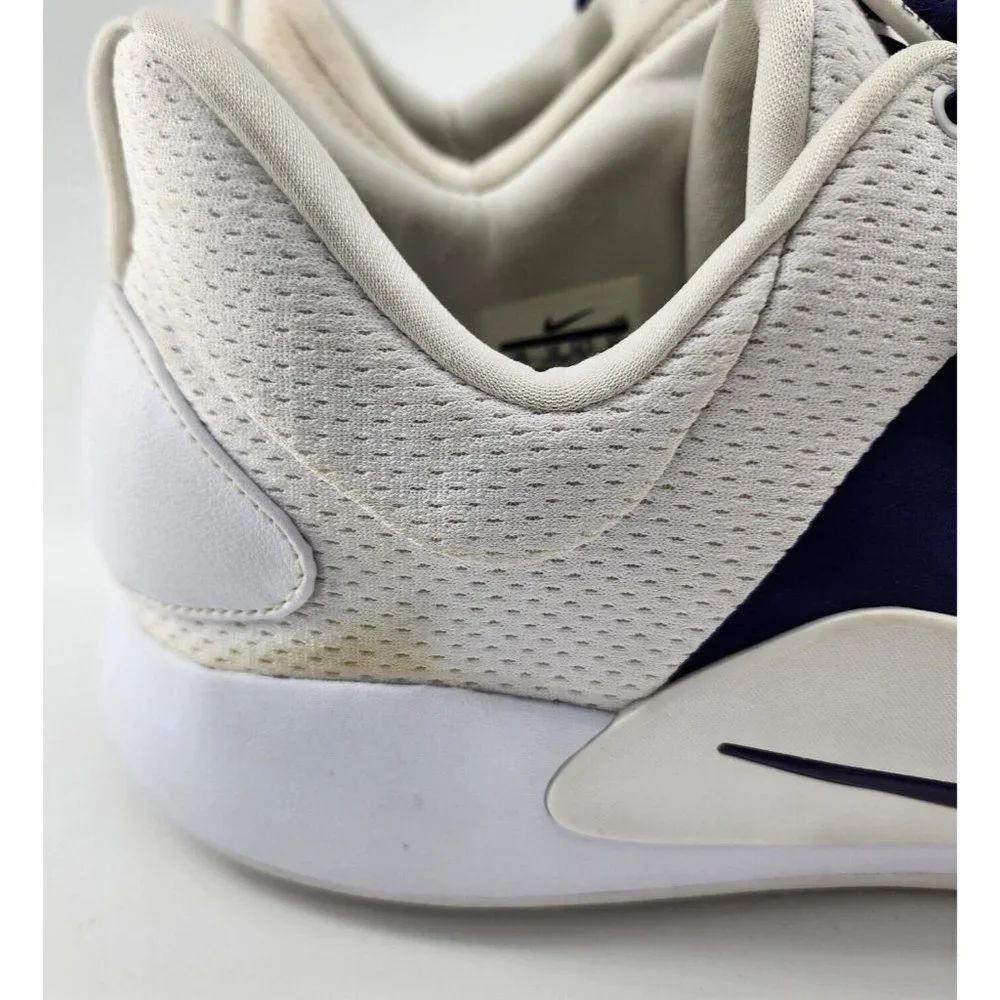 Nike Mens Hyperdunk X Low TB White Purple Basketball Shoes‎ Size 20 AT3867-111