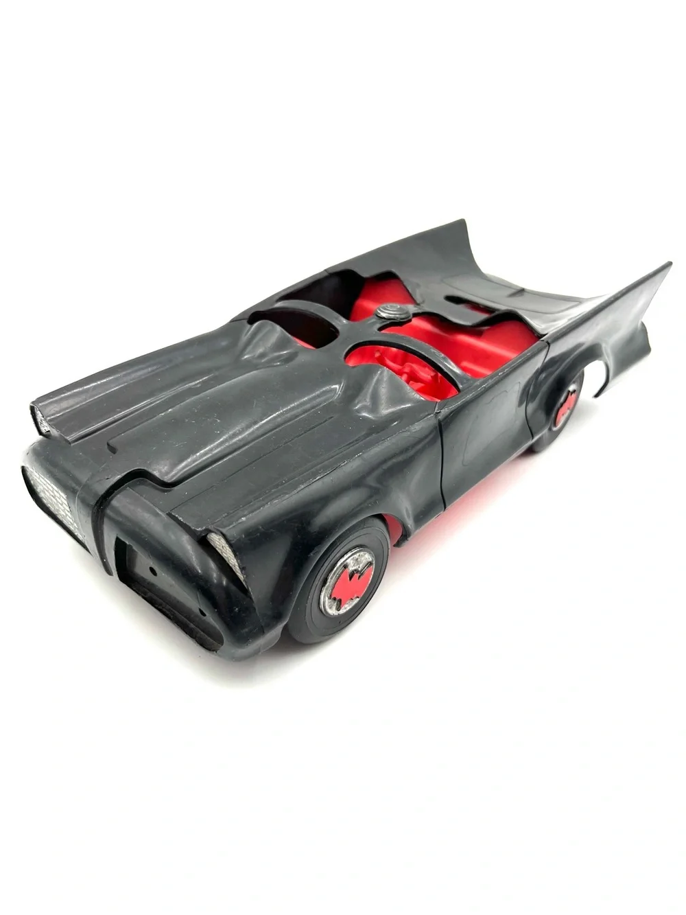 Vintage 1974 Mego Black and Red Batmobile