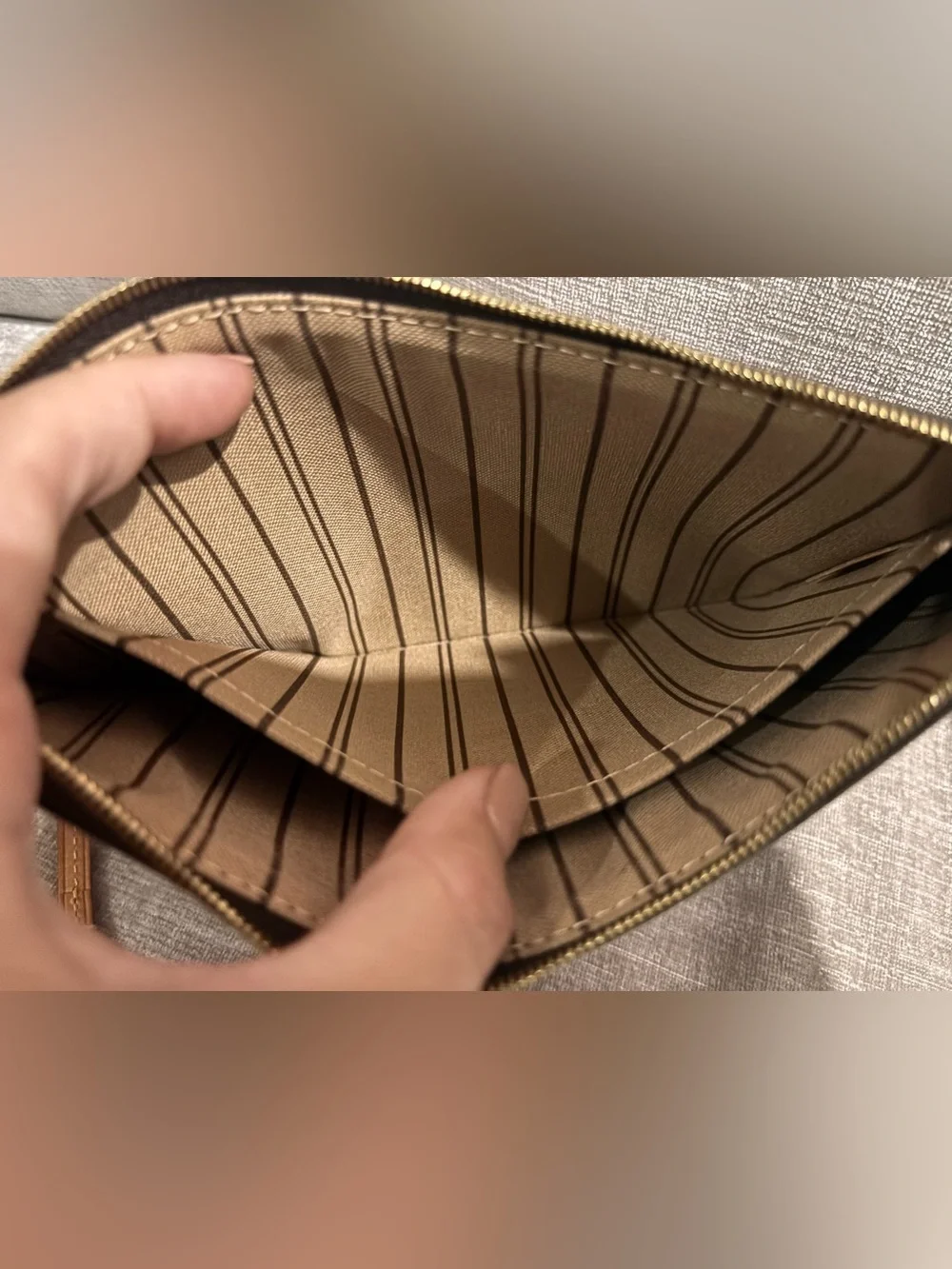 Louis Vuitton used handful