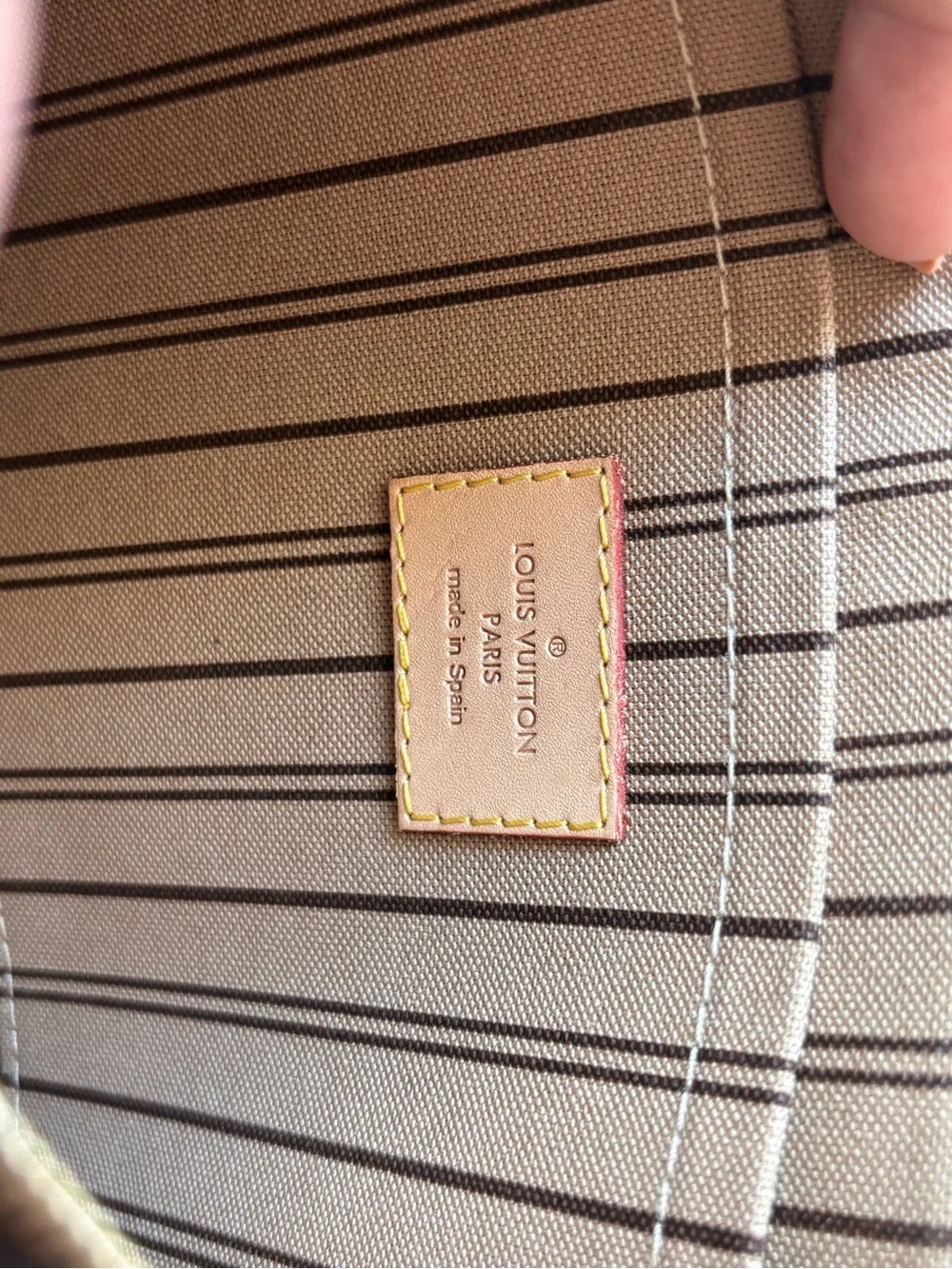 Louis Vuitton used handful