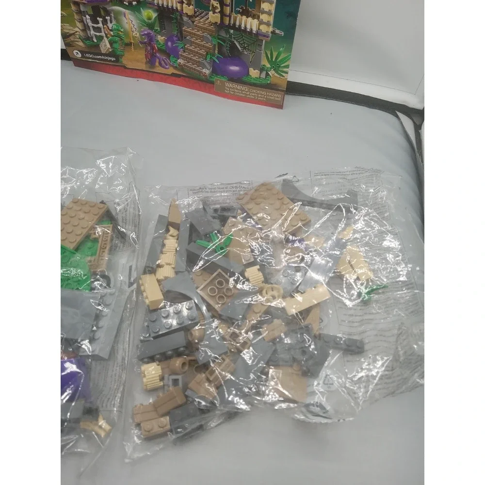 LEGO NINJAGO Enter the Serpent 70749 In 2015 U Retired Not Complete Read Bag 2&3