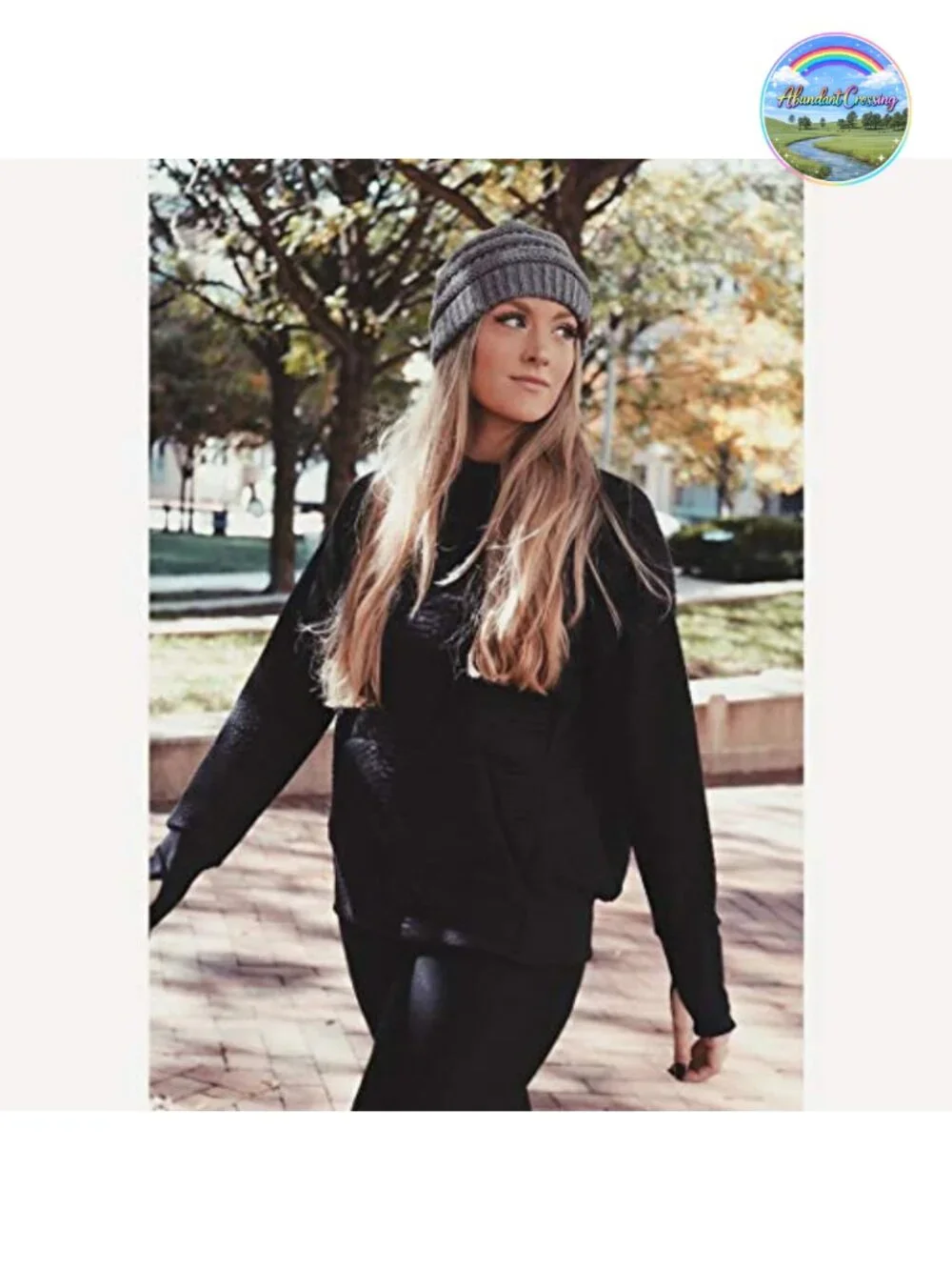 Womens Ribbed Knit Beanie Skull Cap Soft Acrylic Winter Hat Slouchy Warm