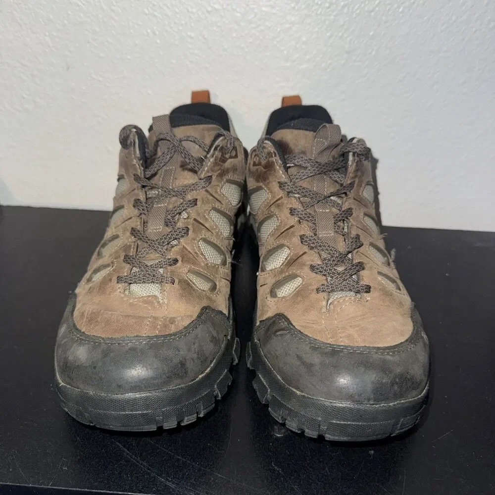 Oboz Sawtooth X Low Brown Leather B-Dry Hiking Trail Shoes Gorpcore Men's 11