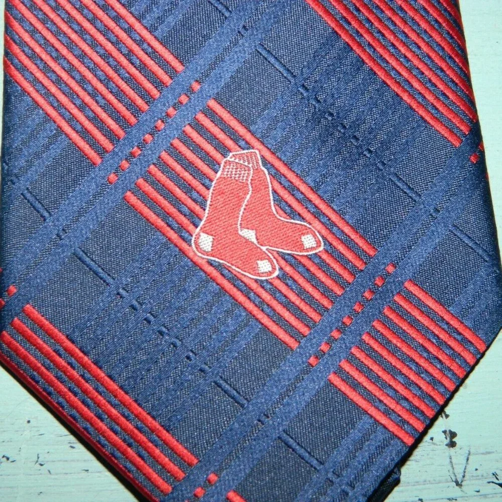 Eagles Wings Boston Red Sox MLB Necktie (K-15)