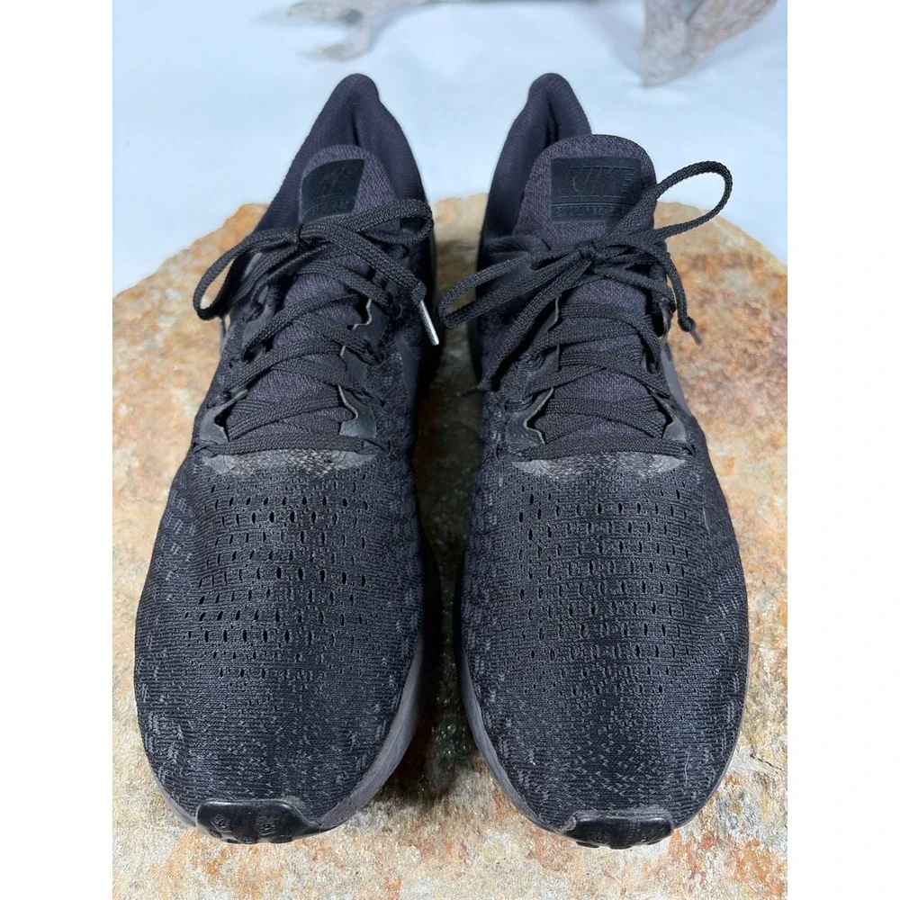 Nike Air Zoom Pegasus 35 Triple Black Mens Running Shoes 942851-002 US 13