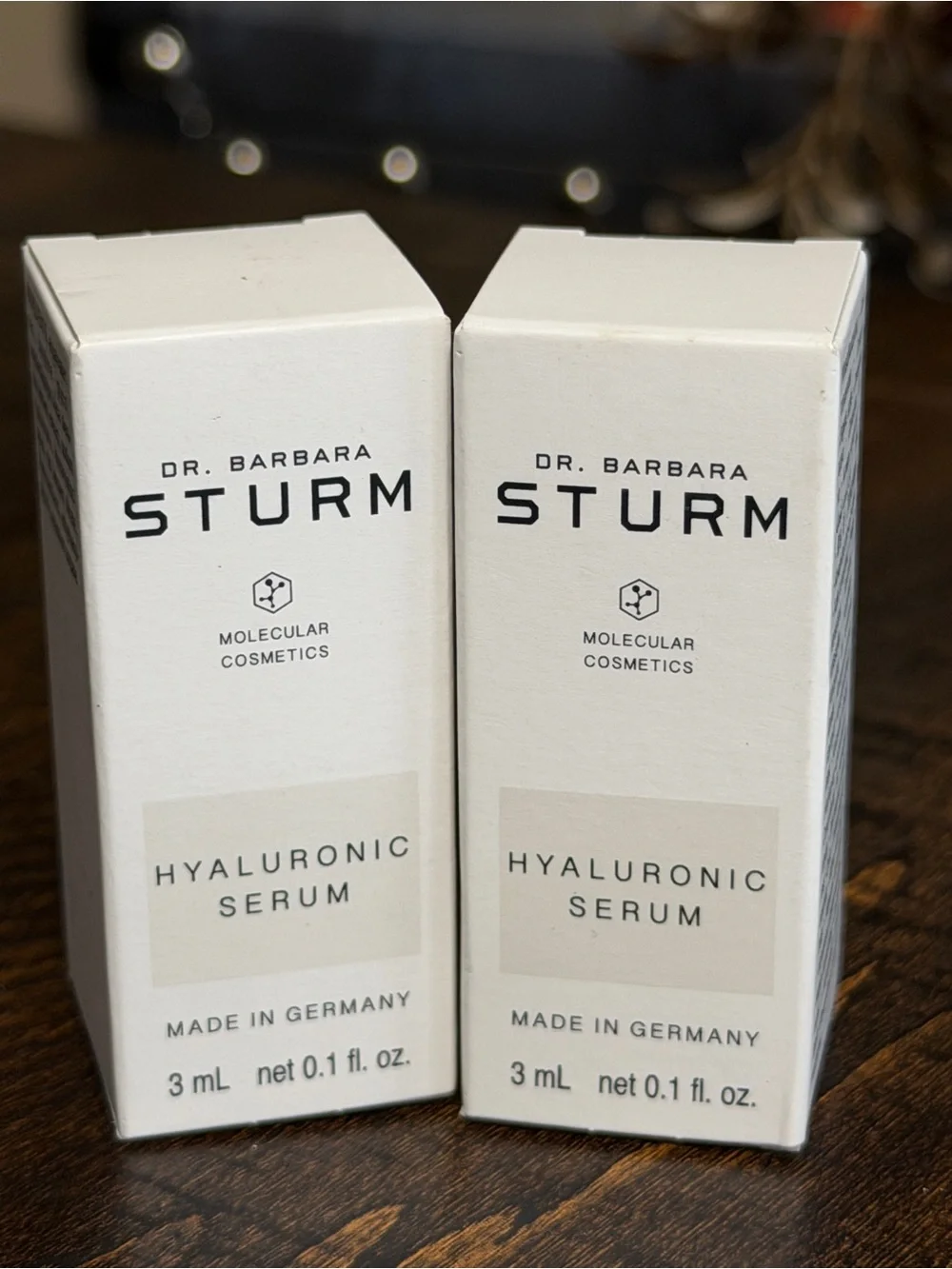Dr. Barbara Sturm Hyaluronic Serum – White Packaging (Pair) 2x 3ml