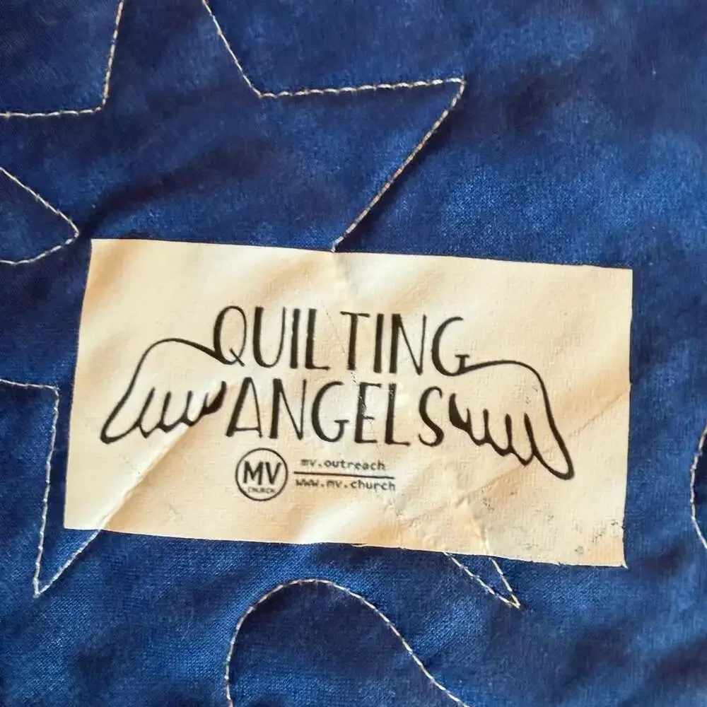 Quilting Angels Americana Quilt Patriotic Stars And Stripes 52x40.5