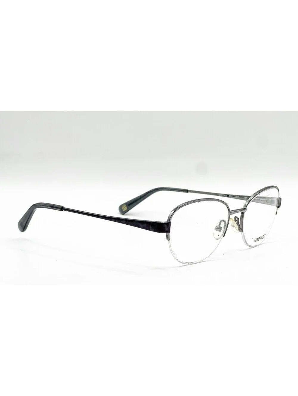 Nine West Nw1060 035 Light Gunmetal Authentic Eyeglasses 52-17-135