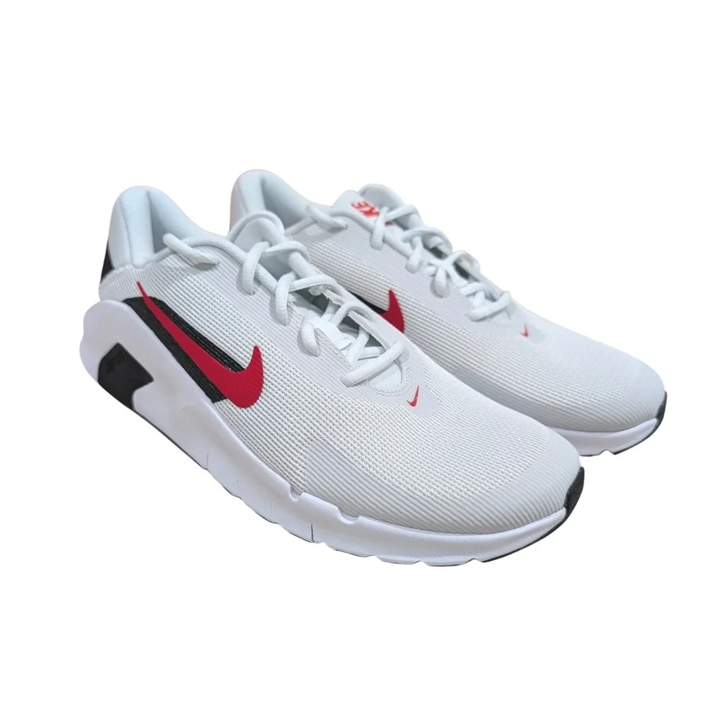 Nike Flex Train Mens 9.5 Off White University Red HV9972-104 Sneakers