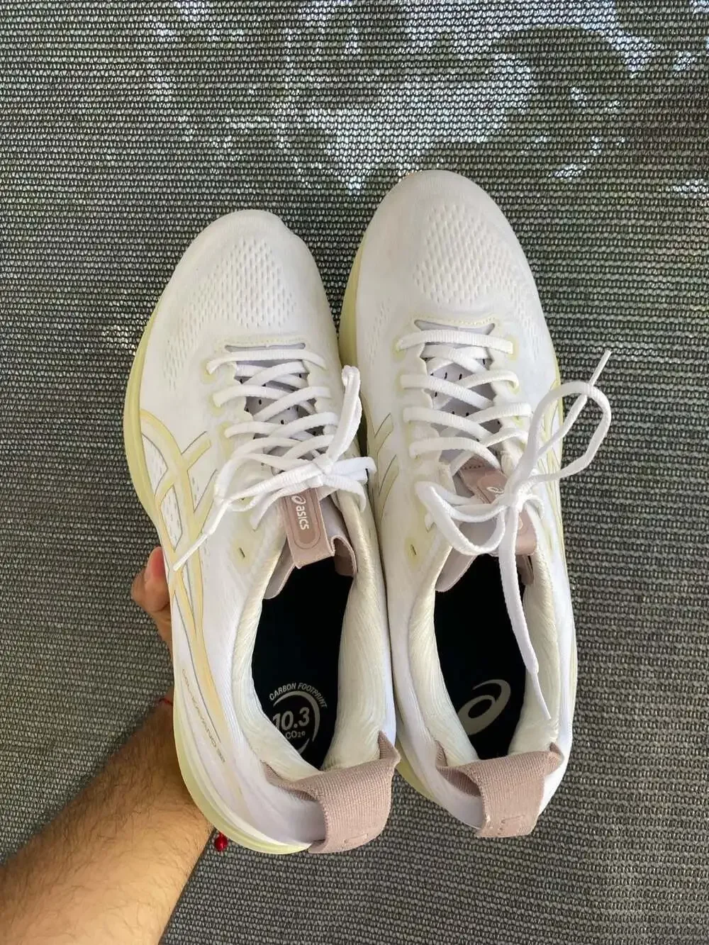 ASICS rubber guidance details