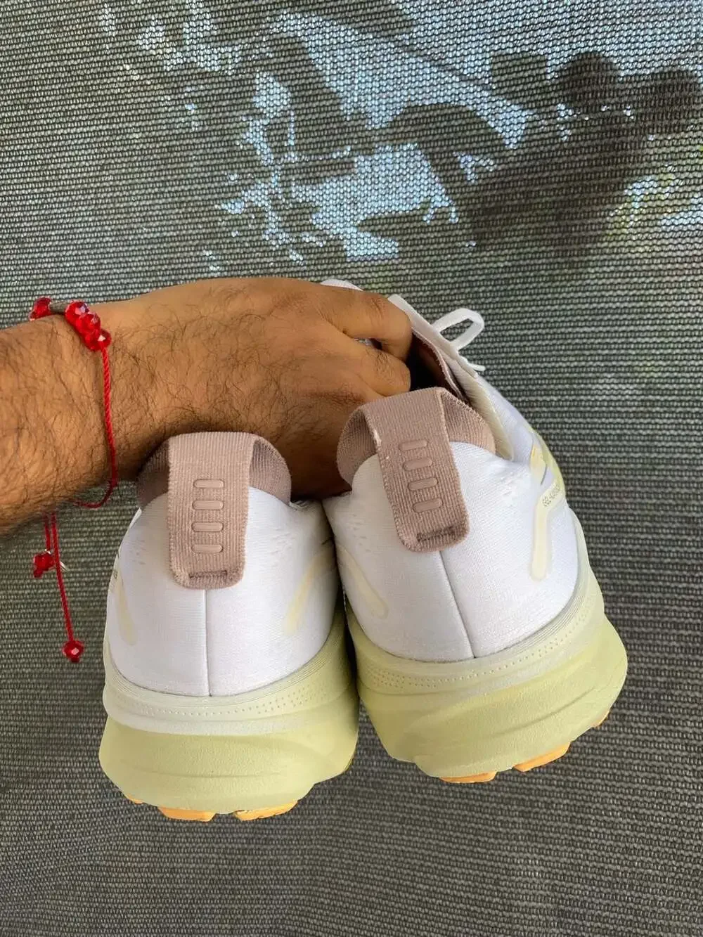 ASICS blast+ upper yellow