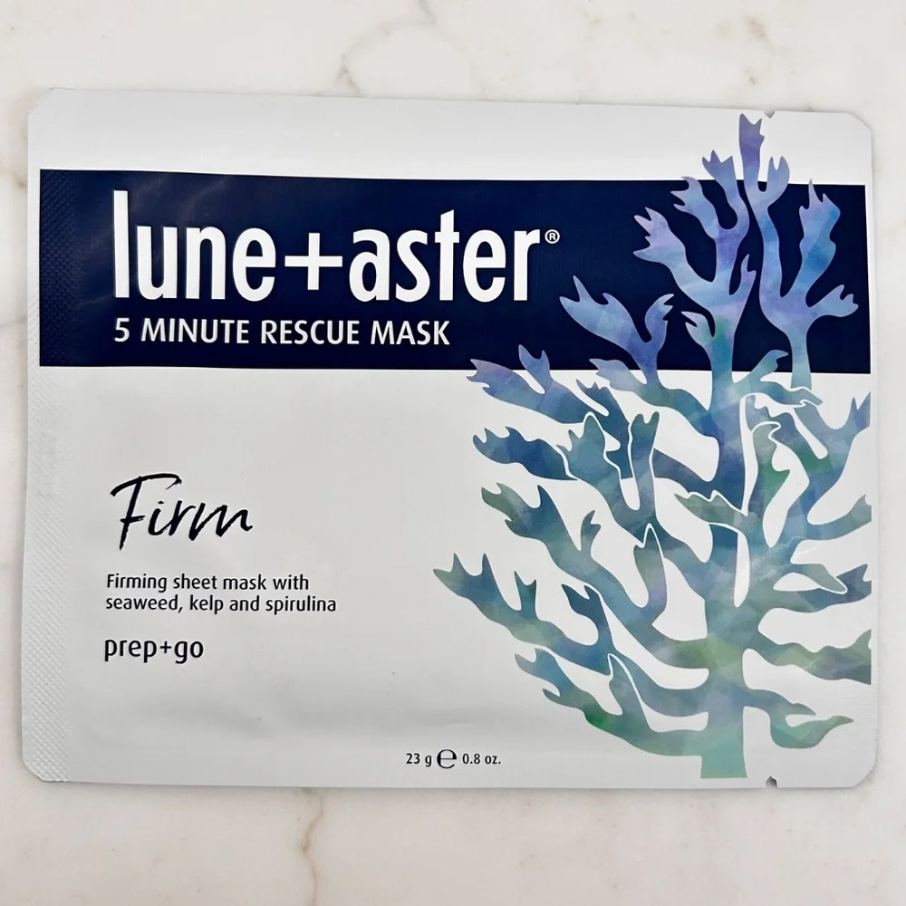 Lune+Aster - Set of 3 - 5‎ Minute Rescue Mask - Firming Sheet Mask - Sealed