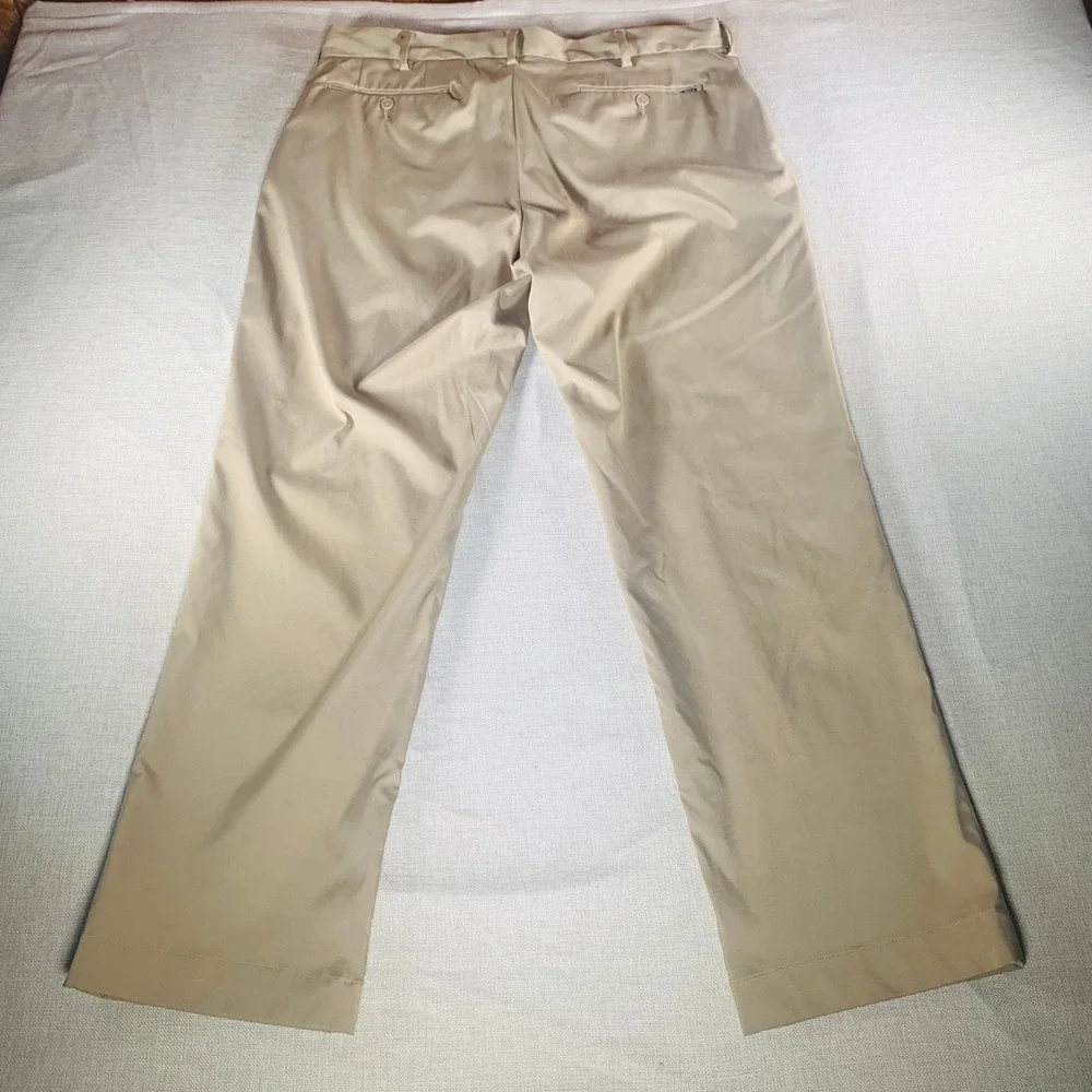 Polo Ralph Lauren Performance Stretch‎ Classic Fit Khaki Dress Pants Mens 36x30