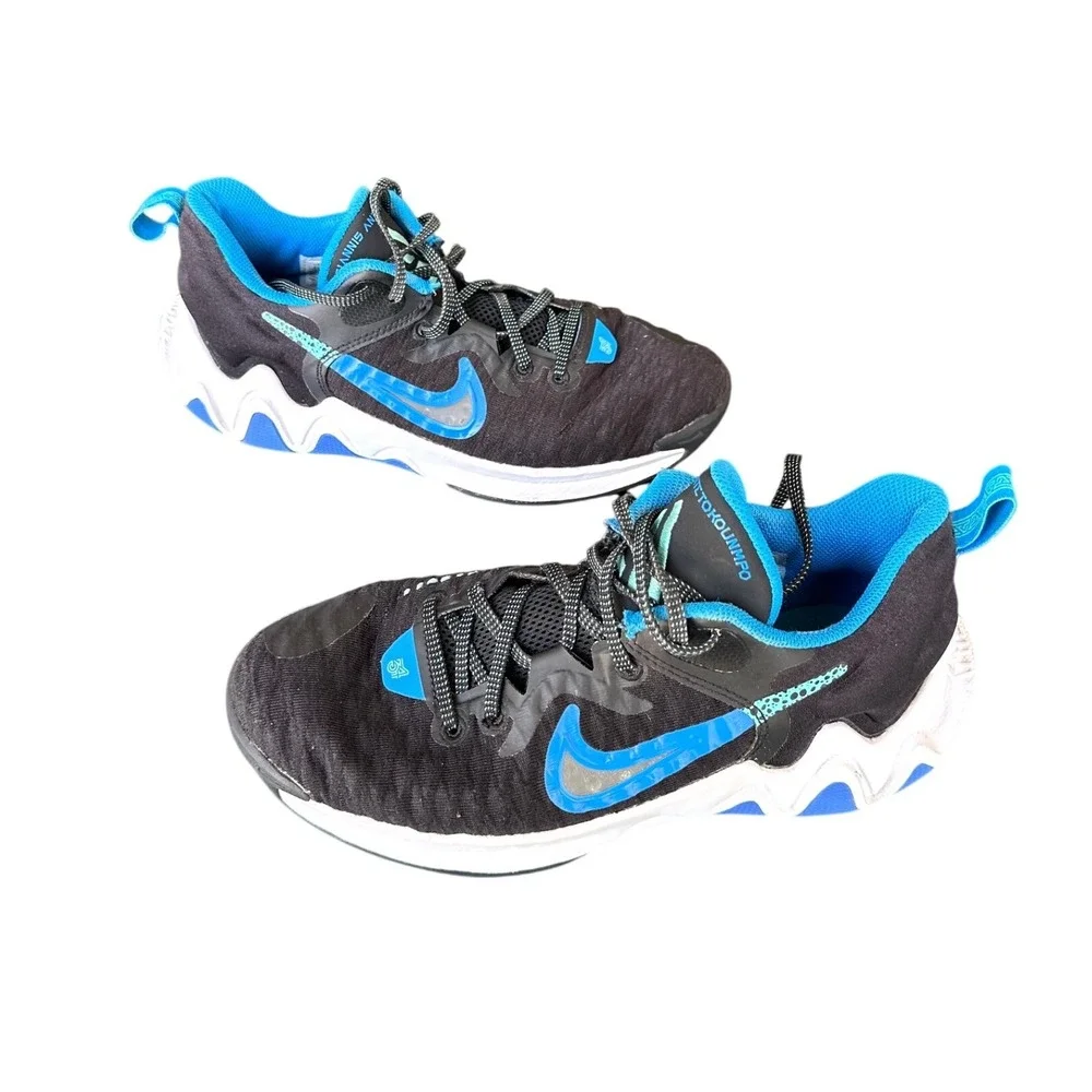 Nike Giannis Immortality 2 GS Big Kids Athletic Shoes‎ Size 6Y Black Washed Teal