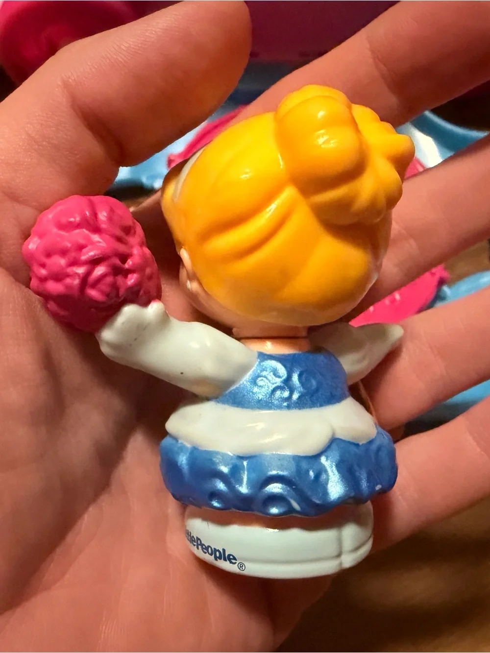 Little People bright blue