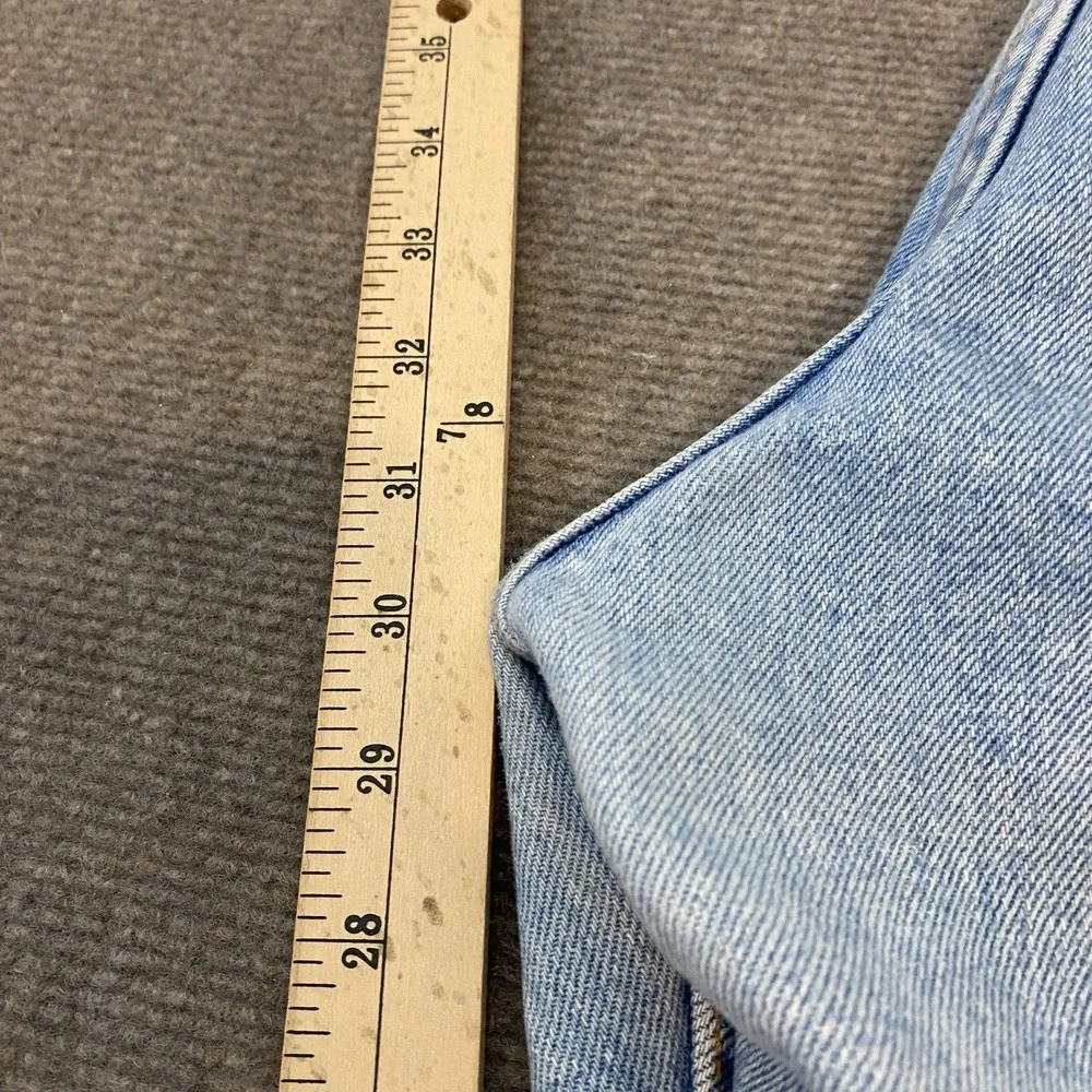 vtg Levi's 550 Jeans Mens 42 Fits 40x30 Y2K Baggy Blue Distressed‎ USA Made