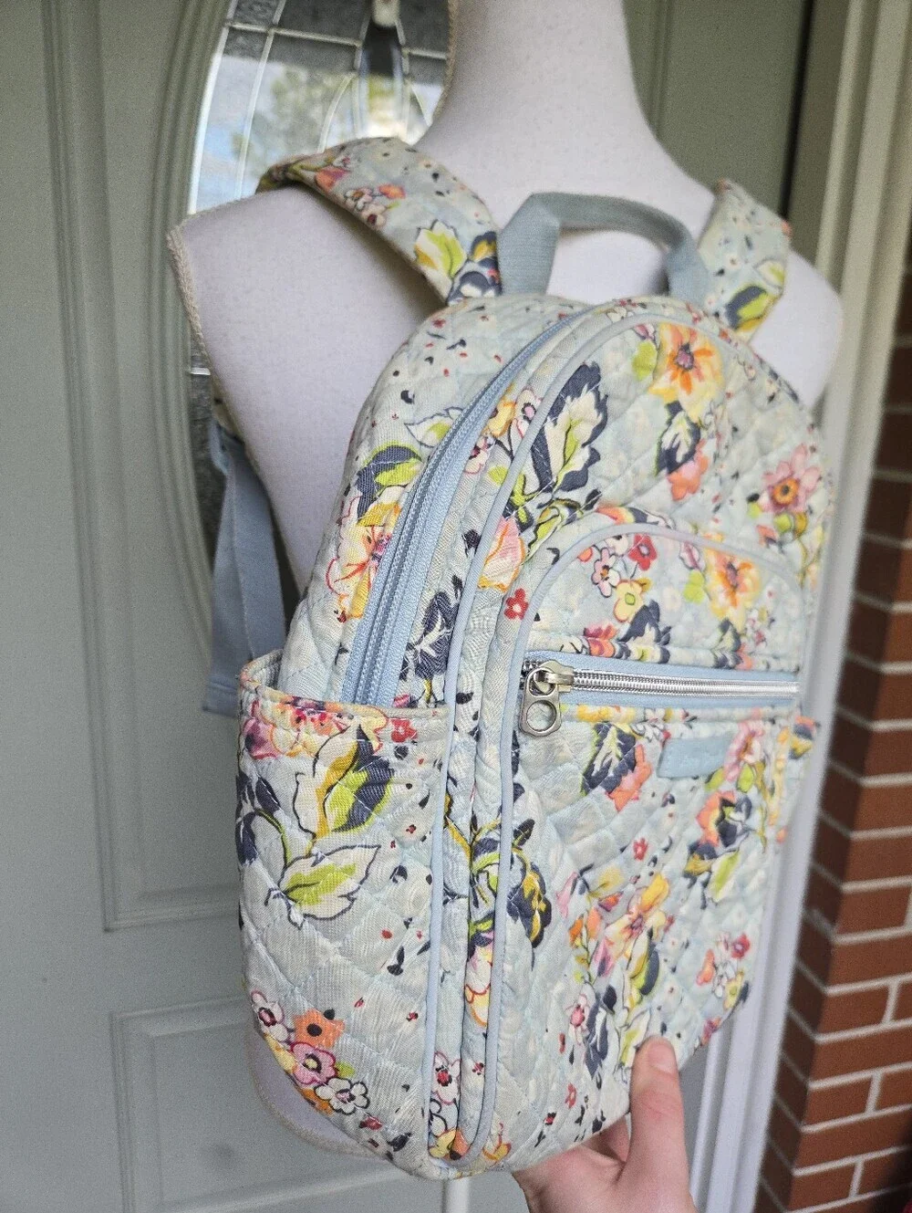 Vera Bradley Sea Air Floral Mini Backpack