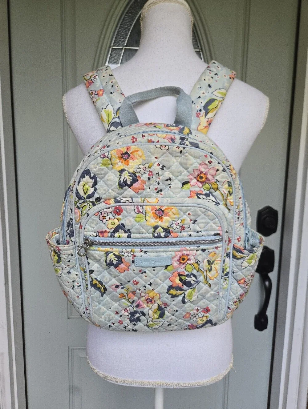 Vera Bradley Sea Air Floral Mini Backpack
