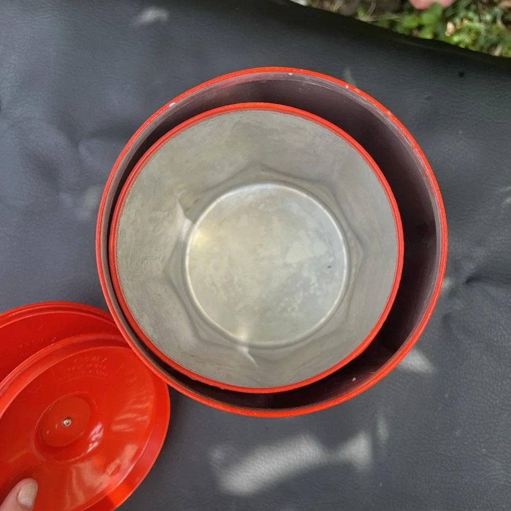 Kromex aluminum canisters