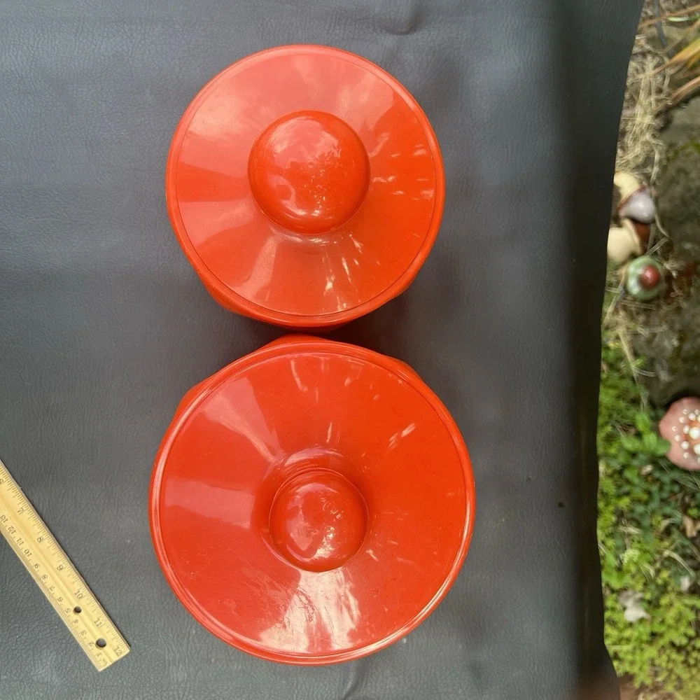 Kromex aluminum canisters