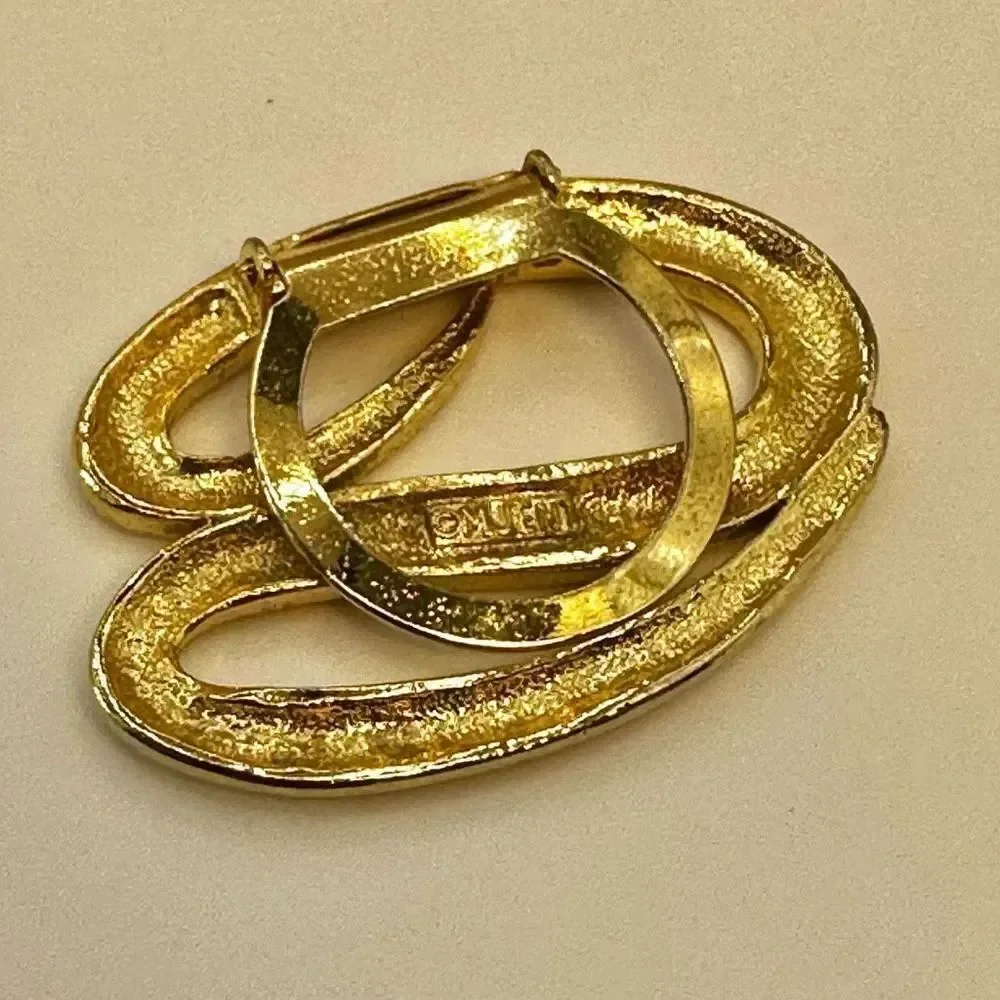 Mjent gold tone
