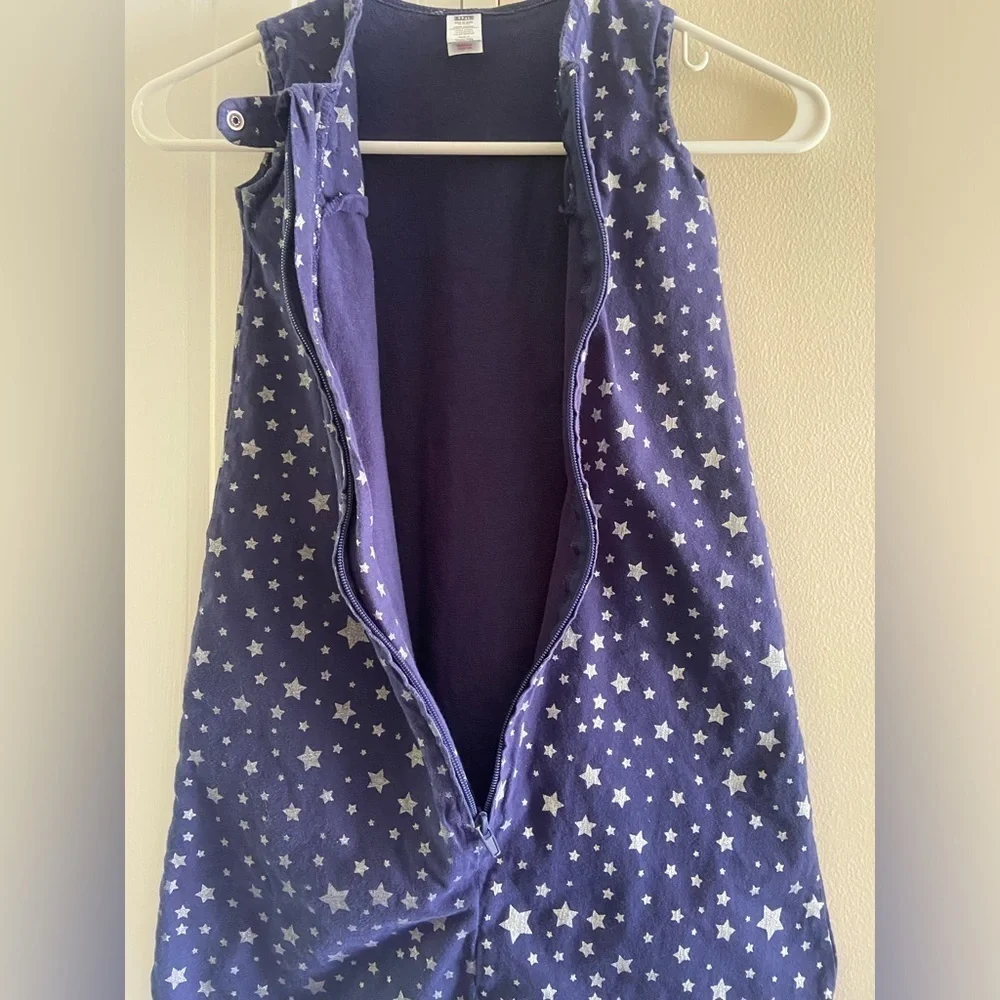 Hudson Baby sleeper sack Dark blue‎ stars Small 0-6months