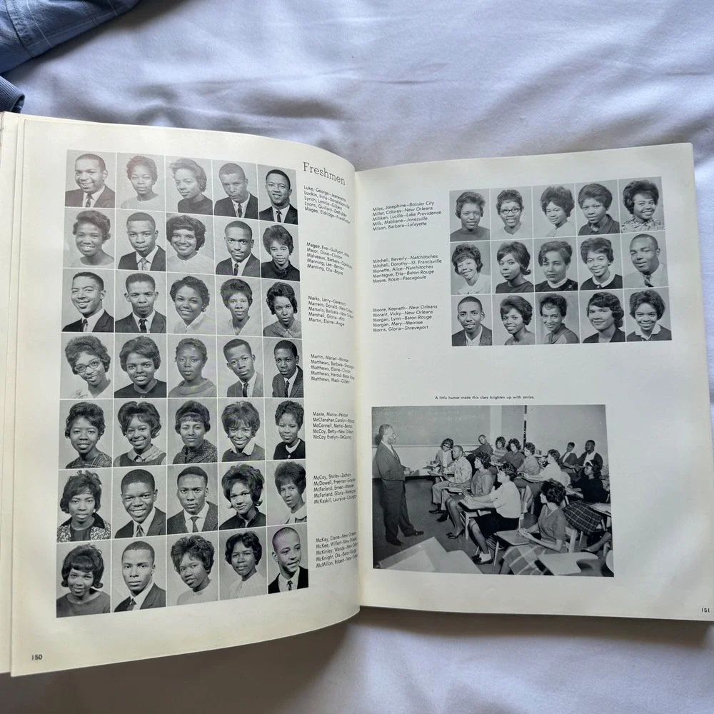 1964 Southern University Yearbook The‎ Cat 50th Anniversary Baton Rouge HBCU LA