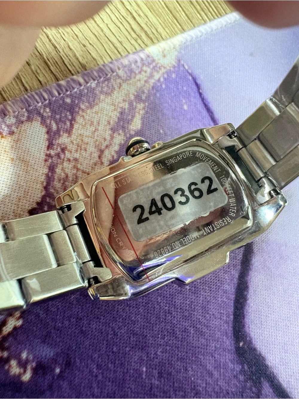 Invicta Special Edition Silver Glitter Lupah Dial Stainless Steel Women's Watch