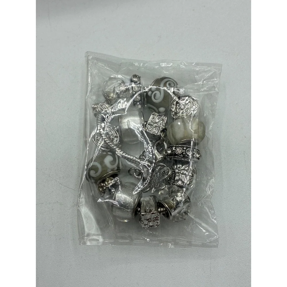 Lenox American by Design Silver Tone Charm Watch and Bracelet Set 834828