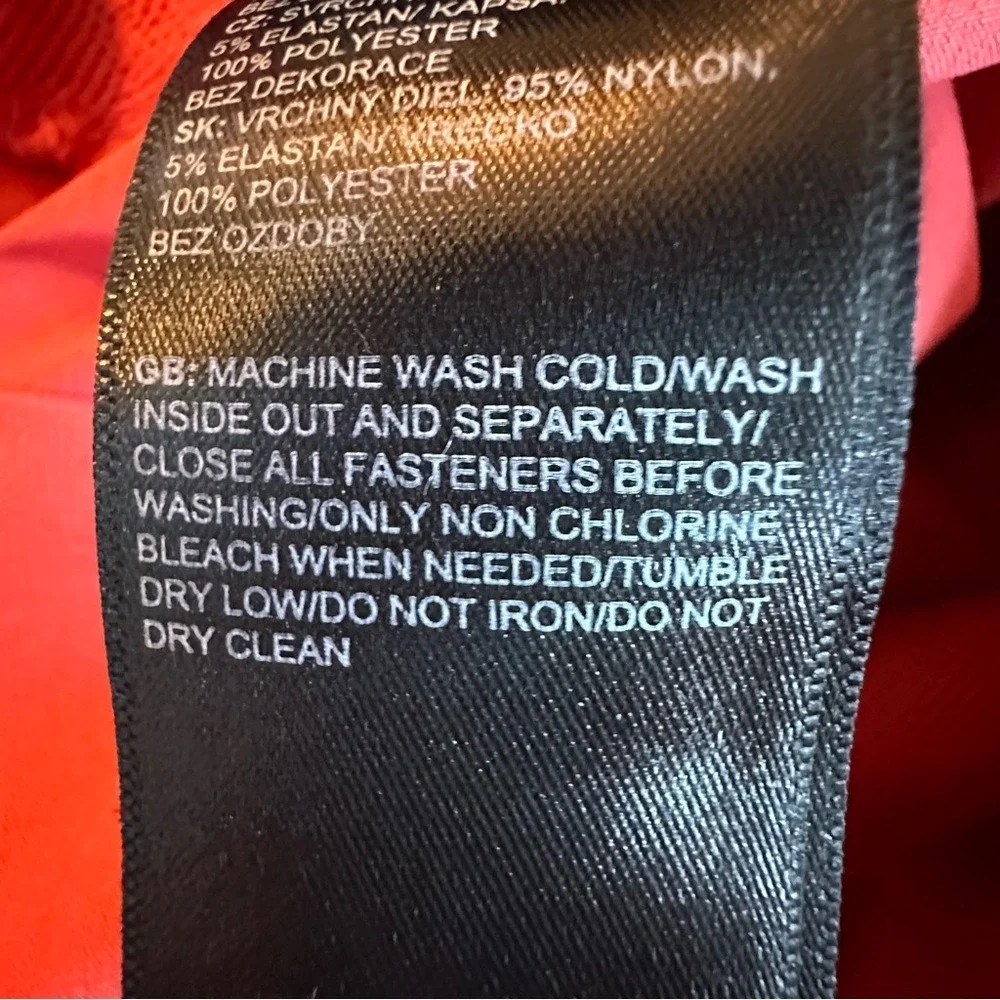 The North Face or nylon measurements
