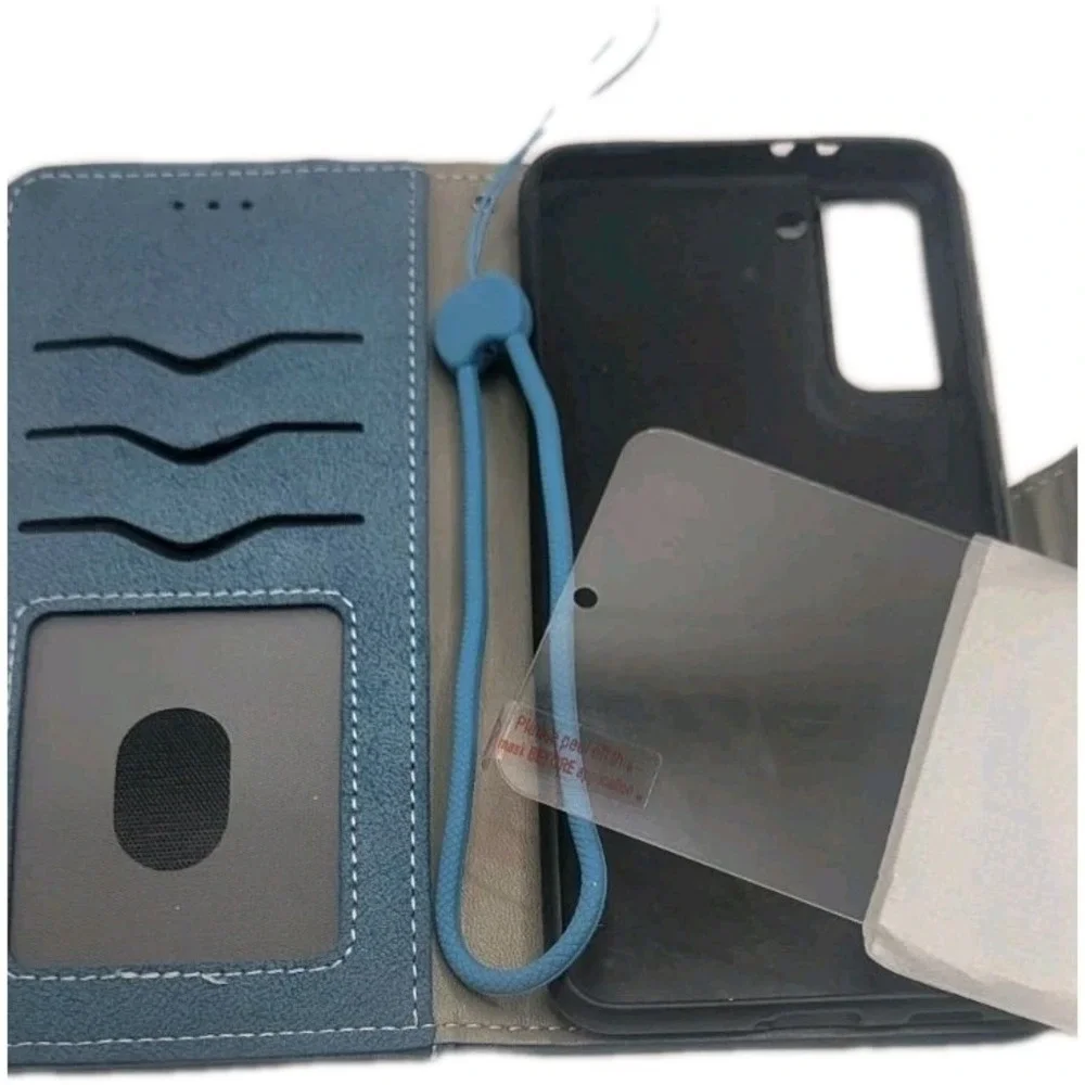 Asuwish Phone Case Blue‎ for Samsung Galaxy S21 Plus